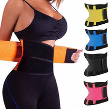 Load image into Gallery viewer, Women Body Shapers Unisex Waist Cincher Trimmer Tummy Slimming Belt Latex Waist Trainer Woman Postpartum Corset Shaper