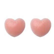 Load image into Gallery viewer, 1Pair Cool Reusable Self-Adhesive Silicone Breast Nipple Cover Bra Pasties Pad Natural Color One Size Nipple Stickers lingerie